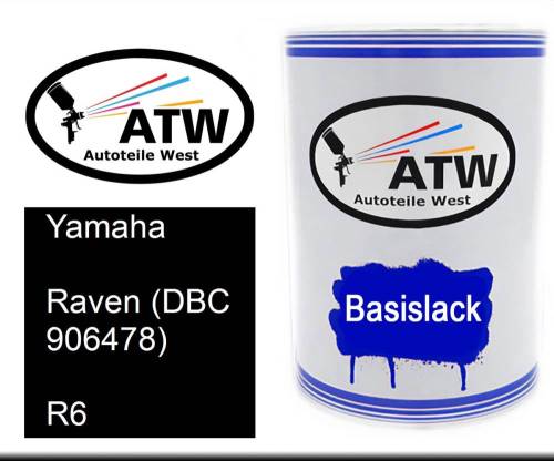 Yamaha, Raven (DBC 906478), R6: 500ml Lackdose, von ATW Autoteile West.